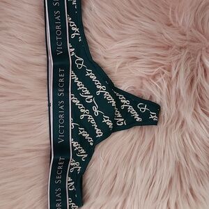 Brand New Victoria's Secret SIGNATURE LOGO THONG-S